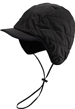 CLAPE Winter Warm Basecap Unisex Winter Kappe Mütze mit Schirm wasserdichte Winddicht Fliegermütze Trappermütze mit Ohrenklappen Outdoor Schildmütze