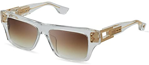 Dita GRANDMASTER-SEVEN CRYSTAL YELLOW GOLD/BROWN SHADED einzigeGröße Unisex Sonnenbrillen
