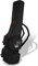Rutentasche Rod Case Angelkoffer Futteral mit 2, 3 oder 4 Ruten-Fächern, Verschiedene Längen wählbar - stark wasserabweisender Fishing Rucksack Farbe Dunkelschwarz 3 Innenfächer Größe 190 cm
