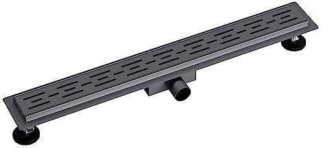 Aloni Duschrinne Standard Grau Gebürstet 70cm