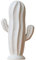 Abaodam 1 Pc Adornos De Ceramica Decoraciones De Cerámica Blanca Cifra Artificial Adornos De Cactus De Cerámica Estatua Cerámica Vintage Hecha a Mano Oficina Planta Casa De Muñecas