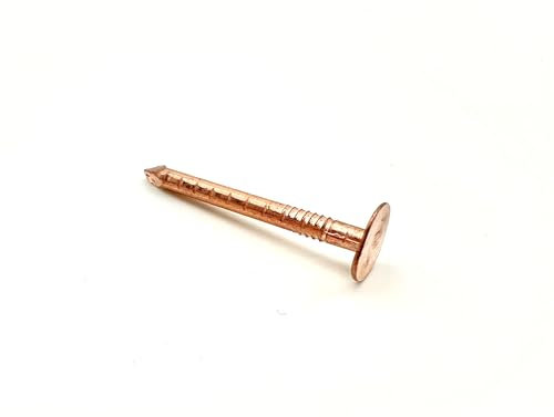 10 PCS Copper Clout Nails Roofing Slate Felt Nail, Tree Stump Killers, 30mm, 38mm, 50mm (30mm x 2.65mm)