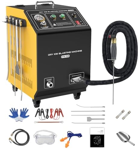 Máquina de limpieza criogénica de hielo seco de 220 V,Máquina de limpieza criogénica industrial HTS705,Limpiadores de limpieza criogénica para eliminar todo tipo de suciedad intratable rápidamente