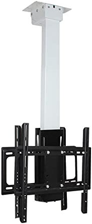TV Stand,Motorized Tv Mount, Height Adjustable Double Tv Motorized Lift with Remote Control, for Large Screen 32-65 Inch TVs, Lift Stroke 70cm/27.5inch (A)