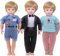 3-teiliges Puppenkleider-Set, 45,7 cm (18 Zoll), Outfits und Accessoires für Kinder, Geburtstagsgeschenk