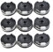 QOXEZY Bobina di ricambio per decespugliatore per Parkside PRT 550 A1 A5 IAN 311404 IAN 330241 IAN 351652, bobine di ricambio per decespugliatore (9 pezzi)