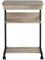 Soberine Scrivania Angolare da Ufficio per Computer Scrivania ad Angolo 56 x 51 x 79,5 cm Mobile Studio Porta pc con Ruote Tastiera Scorrevole Postazioni da Lavoro (Grigio)