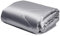 YASMENG Satin Bettdecke 200x200 Grau Seide Sommerdecke 200x200 200 GSM Seidige Satin Sommerdecke Leicht Weich Deluxe Glatt Glänzend Seide Steppdecke für Sommer mit 2 Kissenbezüge 80x80 cm