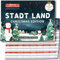 Weihnachtsspiele, Stadt Land Fluss Christmas Edition Spiel, Kleine Weihnachten Geschenke für 9-99 Jahre, Kleinigkeiten für Adventskalender Teenager Erwachsene Frauen Männer,Familienspiele Kartenspiel