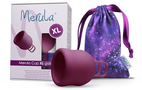 Merula Cup XL galaxy (violett) - Die Menstruationstasse für die sehr starken Tage