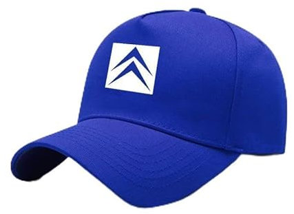 WSXCDE Auto Baseball Cap, für Citroën Elysee 2014-2024 Outdoor Baseballkappe Wasserfest Baumwoll Baseballkappe Verstellbar Sport Casual Sonnenblende Hut,B-S