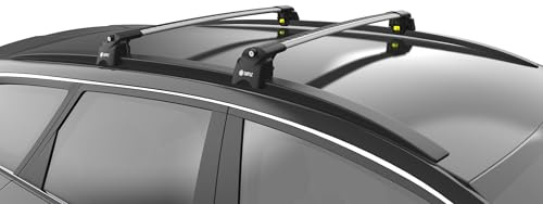 TURTLE kompatibel mit Ford S-Max 2015-2024 Air2 Dachträger | GRAU