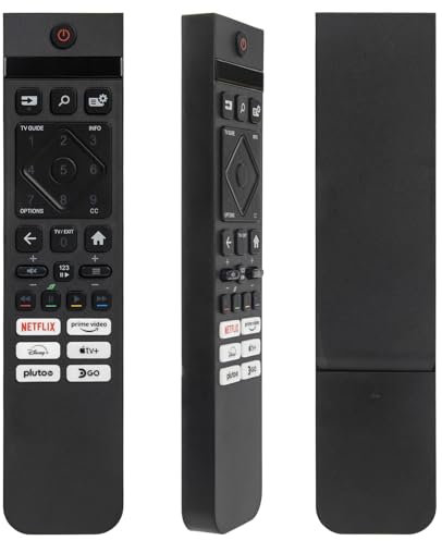 Nouvelle SRC-3216-11 398GR10BEPHNB000SY Télécommande Infrarouge pour Philips 4K Ambilight OLED la Télévision, Compatible avec 48OLED809 55OLED809/12 (Pas de Fonction Vocale)