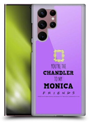 Head Case Designs Offizielle Friends TV Show BFF Zitate Harte Rueckseiten Handyhülle Hülle Huelle kompatibel mit Samsung Galaxy S22 Ultra 5G