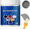 Pintura convertidora de óxido resistente a la intemperie para metal, convertidor de óxido para metal, pintura metálica a base de agua, prevención y protección contra el óxido de larga duración (10.5