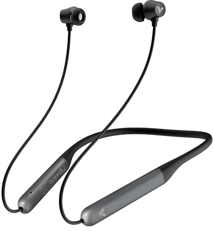 Verbatim TruSound ANC Neckband Earbuds Bluetooth 5.4 28h Laufzeit USB-C | Mit Active Noise Cancelling Mikrofon USB-C In Ear Kopfhörer in Schwarz für Musik, Telefonate & Reisen