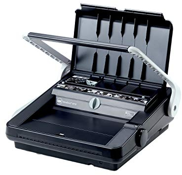 GBC,801531,WB AA8606 Drahtbindegerät,mit automatischer Zentrierung, 125 Blatt