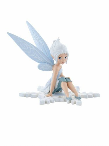 Bullyland 12842 - Spielfigur Periwinkle Winterfee aus Walt Disney Peter Pan, ca. 5 cm, detailgetreu, ideal als kleines Geschenk für Kinder ab 3 Jahren, Blue
