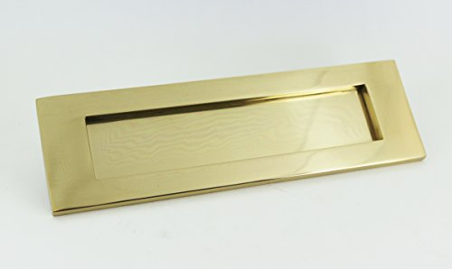 Jedo Letter Plate (Polished Brass, 280mm x 90mm)