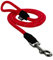 Pawtitas 1.8 M Training Dog Lead - Durable Small Rope Lead for Dogs - Red