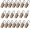 BEELY 20 Curtain Clips w/Hook - Antique Brass