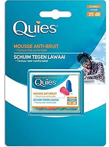 Quies Protection auditive disco - Le paquet de 2 paires