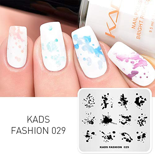 KADS Nail Art Stempeln Fashion Series Stamping Vorlagen Manicure Print Bildvorlagen (FA029)