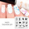 KADS Nail Art Stempeln Fashion Series Stamping Vorlagen Manicure Print Bildvorlagen (FA029)
