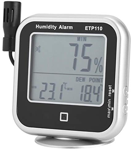SEAFRONT Digitales Thermo-Hygrometer Etp110 Taupunkt Messgerät Feuchte-/Temperatur-Taupunkt-Messgerät Für Zuhause/Labor/Lager/Werkstatt/Feld