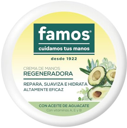 Famos Crema Regreneradora Para Manos Tarrina 250ml
