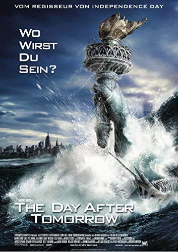 The Day After Tomorrow: Wasser (2004) | original Filmplakat, Poster [Din A1, 59 x 84 cm]