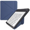 kwmobile Étui Compatible avec Kobo Forma Coque - Étui à Rabat magnétique Tablette eReader Similicuir - Bleu foncé
