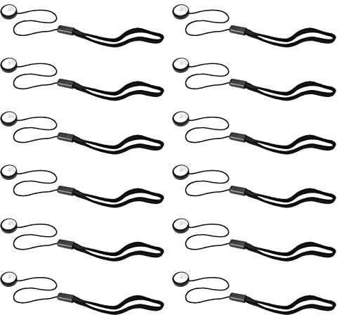 Jubaopen 12 Stück Kamera Objektivdeckelhalter Universal Objektivdeckel Halter mit Schnur für Lens Caps Keeper Halter Riemen Objektivkappe Schnur Objektivdeckel Bewahrer Halter für die meisten Kamera