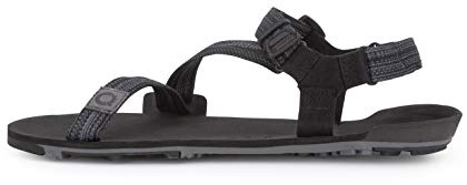 Xero Shoes Men's Z-Trail EV Barefoot Hiking Sandals, Multi-Black, 12