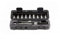 Jobsworth Torque Wrench Set has a Wide Variety of hex Key attachments 3/4/5/5-L/6/8/10mm and a 2-24 NM Range. Ideal for Maintenance on Road & Mountain Bikes