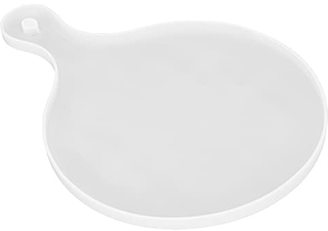 Moldes para Bandejas de Silicona Tabla de Cortar de Molde Pegamento Grande para Bricolaje con Orificios Manijas para Servir té en el Hogar Tabla de Queso con Agua Merienda de Frutas(#1)