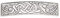Dreamtimes fliegende Vögel Kraniche Haarspange Große Metallspange Französische Haarspange Viking Celtic Knot Schutz Haarspange Geschenk für Frauen Wikinger Haarschmuck (fliegende Vögel-Silber)
