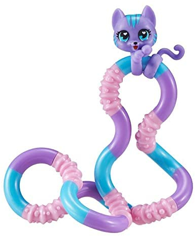 TANGLE Jr Pets Twisty The Kitty – Echtes Fidget Toys sensorisches Spielzeug – Twisty Fidget Toy Tangle Fidgets für Kinder und Erwachsene – Fidget Toy für die Schule – Geschenk für Jugendliche und