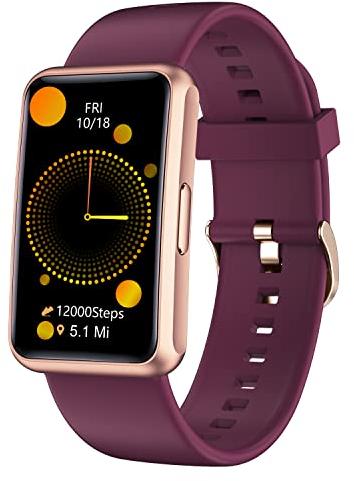 Cloudpoem Orologio Contapassi da Polso per Donna Uomo Bambini Anziani Senza Cellulare Senza APP Orologio Fitness Semplice 1.47 Pollici Impermeabile IP68 Activity Tracker Conta Calorie KM Cronometro