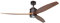 24W Led Fan Chandelier, 3 Leaf Modern Wooden Silent Ceiling Fan Light, Creative Simple 60 inch Household Lighted Frequency Ceiling Fan Lamp,Wood,Wood