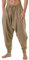 AITFINEISM Männer Haremshose Bequeme Elastische Taille Hosen Mode Einfarbig Casual Yoga Hippies Hosen (Armee-Grün 1,XL)