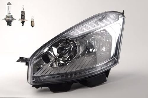 Johns, Scheinwerfer passend für Citroen C4 Picasso 09/10-08/13 links + Leuchtmittel