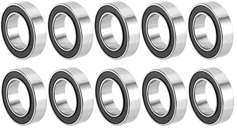 Wanjorlay 10 Stück 17287-17287RS Kugellager, 17 x 28 x 7 mm, für Fahrrad, Halterung für Kinder, Reparatur von Kugellagern