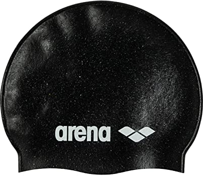 Arena Casquette de Natation en Silicone 006359 Noir Taille Unique
