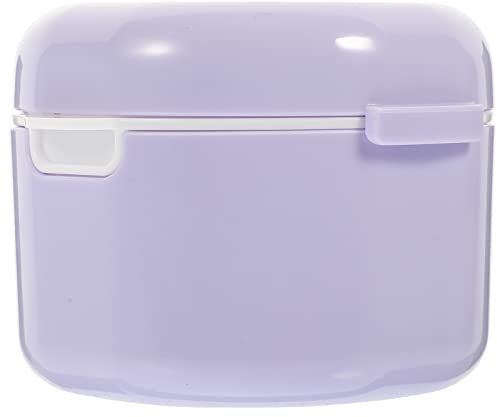 Healvian Zahnspangenbox Zahnersatz Aufbewahrung Prothesen Box Zahnprothese Box Protesen Behälter mit Sieb Zahnspangendose Prothesendose Becher Box Gebissdose Aufbissschiene Zahnersatz