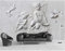 Petit Ange En Relief Papier Peint Mural, 3D Papier Peint Auto-Adhésif Peel And Stick Pour Salon Chambre Tv Fond Bureau Restaurant Motif Chambre Affiches Murales Amovibles 250x175 cm