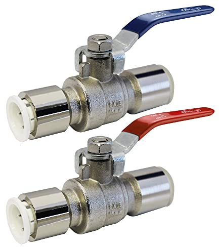John Guest Speedfit 22mm Brass Bodied Pushfit Ball Valve WRAS Approved