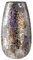 GILDE Blumenvase Vase aus Metall - Deko Wohnzimmer Geschenk für Frauen Geburtstag Muttertag - Farbe: metallic braun Höhe 30 cm