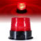 Dinfu Rundumleuchte Akku rot, 12V-24V Rot Warnlicht batterie mit magnetischem für KFZ Traktor Golfwagen UTV Anhänger SUV Einsatzfahrzeuge Feuerwehren