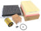 Original Inspektionspaket TDI Filter 1.6L 2.0L Diesel Motor kompatibel mit A3 8V Golf 7 Sportsvan A3 8V + Sportback Octavia 5E SuperB 3V Leon 5F
